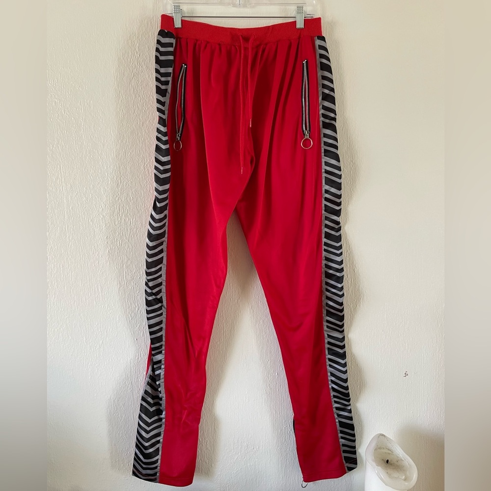 MadeByHeat Chevron Track Pant